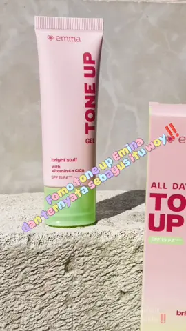 Toneup Emina upgrade formula gaes, yang ini lebih mantul lagii loh✨❤️‍🔥 #toneupemina #eminatoneupcream #eminacosmetics @eminacosmeticsid 