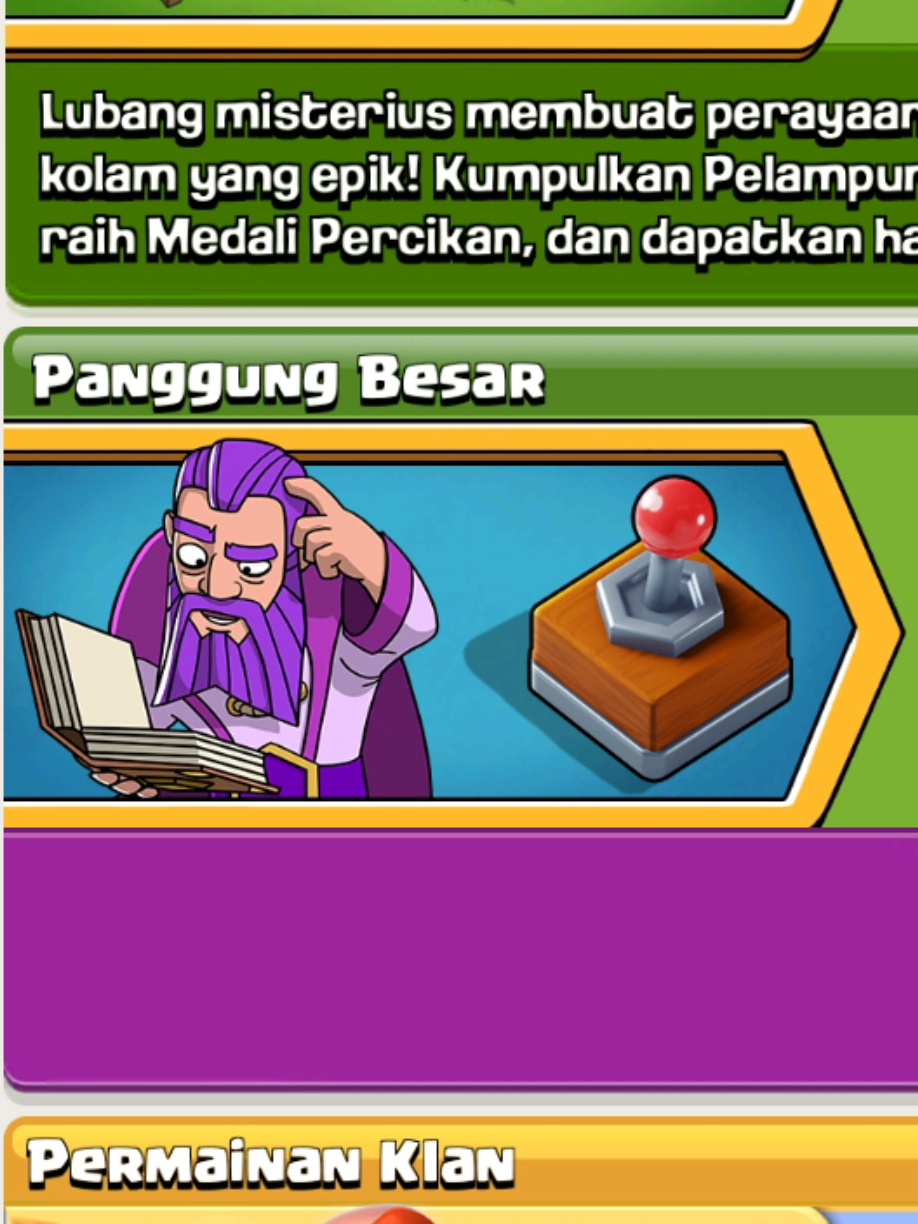 1 menit menyelesaikan iven panggung besar #coc #clasofclans 
