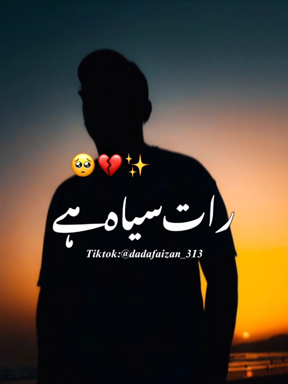 رات سیاہ ہے 🥺🙌🏻💔 #سنگت_ویڈیو_وائرل_کریسو_آپ_ہیں🥀🌼🙈✨🎇 #dadafaizan_313 #foryoupage❤️❤️ #viral #CapCut @Faiضan ✪ @DaDa ✊🏻👑 