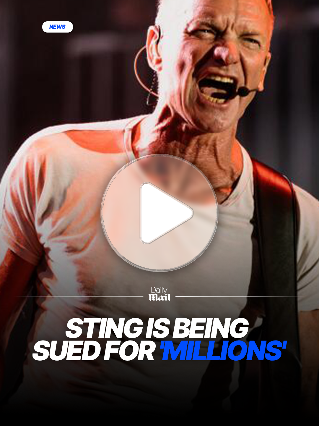 Sting's former Police bandmates are suing the frontman for millions of pounds in missing royalties. The singer, 73, was handed a High Court writ by the group's guitarist Andy Summers and drummer Stewart Copeland. The 'substantial' damages claim comes after many years of bitter legal disputes. #news #lawsuit #sting #sued