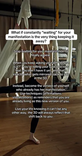 Your 3D reality doesn’t respond to your waiting, it responds to your being. The moment you stop chasing and start embodying, everything begins to align. ✨ Today, choose to be her. The one who already has it. #lawofassumption #manifestation #manifestationtips #realityshifting #rewireyourbrain 