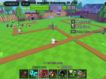 New map mode impossible!!! @anyone gaming 🫶🏻 . . #roblox #gardentowerdefense 