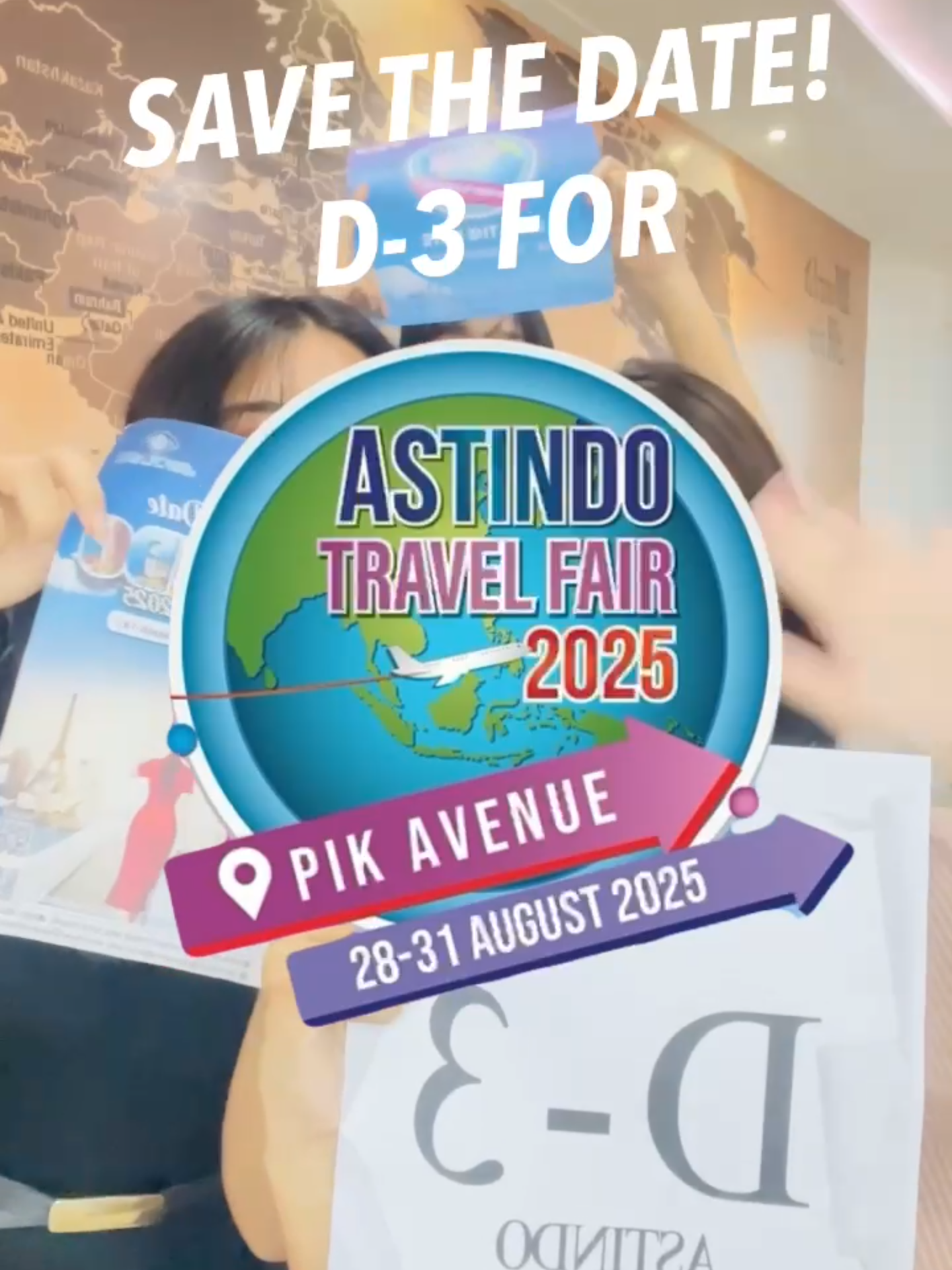 D-3 FOR ASTINDO TRAVEL FAIR 2025!!  Siap liburan hemat & seru? 🎉 Yuk, mampir ke Astindo Travel Fair 2025 di PIK Avenue, 28–31 Agustus 2025. Temukan paket wisata impian kamu bersama JATRA TOUR – Booth 14 🏝️ 📍 Jangan sampai ketinggalan promo spesial hanya selama pameran ini! 💥 #DiscoverJatra #AstindoTravelFair2025 #JatraTravel #TravelFairJakarta #PIKAvenue