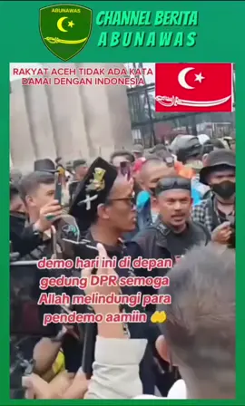 Rakyat Aceh tidak ada cerita damai dengan Indonesia, sudah 80 tahun ditipu dan di jajah oleh Pemerintah Indonesia