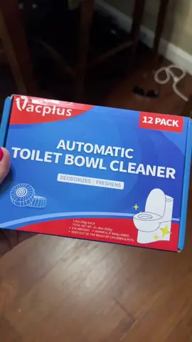 Keeps cleaning after your done! #toiletcleaner 