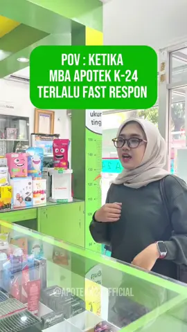 Emang boleh se fast respon ini 😂 saking seringnya beli #apotekk24 #fast #respon #fyp #viral 