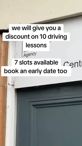 we give a discount on every  10 lessons. book and early date we will help you apply for a provisional license if you are a starter #ukdriberslicense #ukdriverslicense #uktheorytest #earlytestdatesuk #ukdrivinglessons 