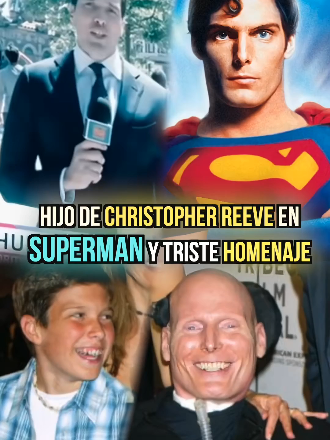 El triste homenaje a Christoper Reeve y su hijo en SUPERMAN#superman #christopherreeve #supermanmovie #jamesgunn #dc #discapacidad