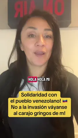 25.08.2025 #Venezuela #eeuu #us #latinoseneuropa #venezolanosenelmundo Gringos go home ! 