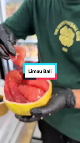 petang petang pekena limau bali fuhh  🤤 #syababfresh #limaubali #pamelo #buahserataduniakerumahanda 