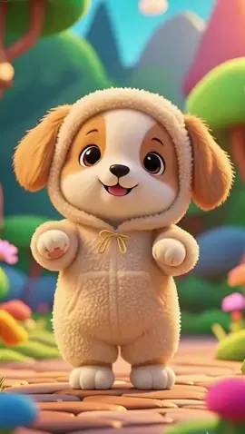 Cún con đáng yêu #kids #kidscartoon #songforkids #cutepuppies 