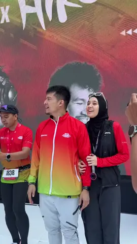 Belum bisa moveon dari keseruan acara RFH Solo kemarin😍😂 #fyp #dhiniaminarti #dimasseto #RunForHumanity 