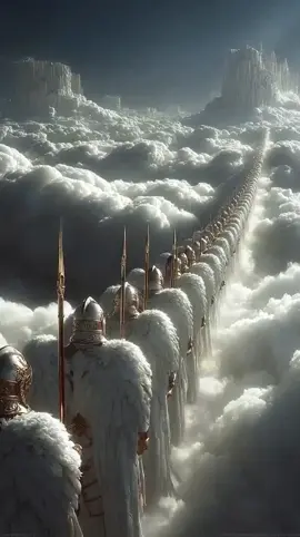 Angel army,ready to fight for God at all times.#heaven #aigenerated #faith #creed #angel #army #armor #battle #fightforgod #honor #jesus #viralvideos #foryoupage #wolink 	