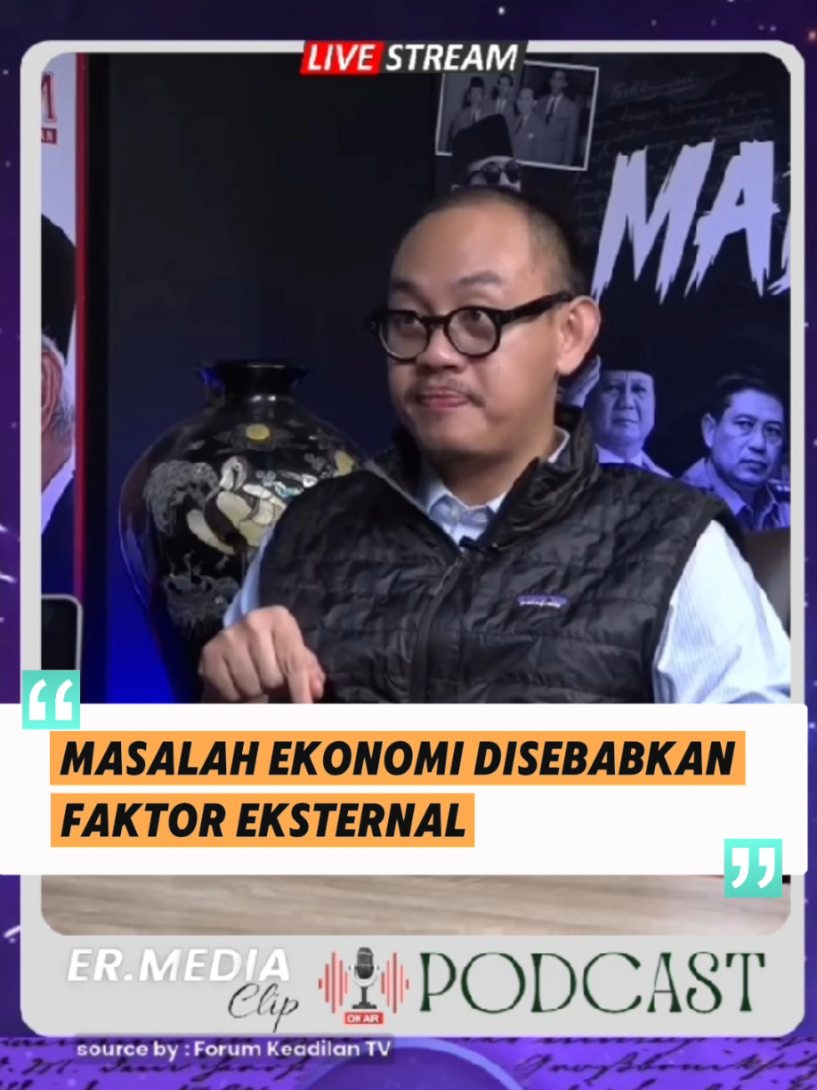 60% Masalah Ekonomi Kita Berasal dari Dalam Negeri, Bukan Faktor Global! #fyp #fypシ #podcast 