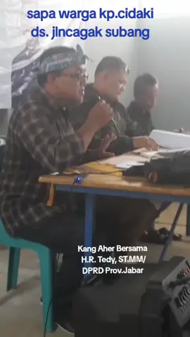 sapa warga Kang Aher sosper DPRD Prov. jabar H.R. Tedy, ST. MM#silaturahmitanpabatas🤝 