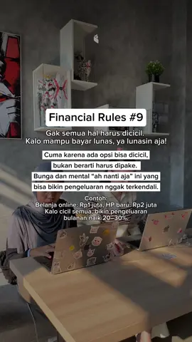 Financial rules #9 ngga semua hal harus di cicil! Kalo kamu ngga mau dompet bocor karena tagihan? Catat, budgeting, dan analisis pengeluaranmu langsung lewat chat FinGPT di Finku. Langsung coba sekarang di app Finku! Instan, otomatis, dan bikin keputusan finansialmu lebih smart. #FinancialRules #Finku #FinGPT #financialfreedom 