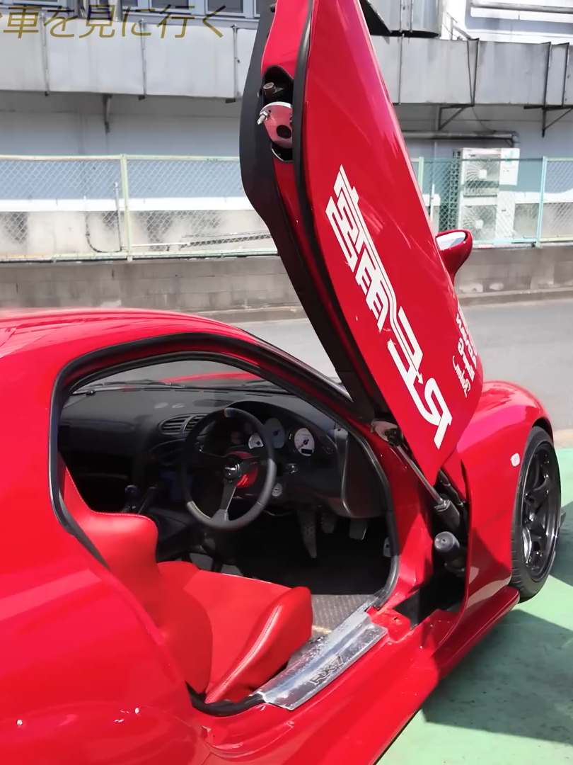 究極仕様！ポルシェ顔＋ガルウィングのRX-7 FD3Sに乗ったら。マツダ MAZDA 05