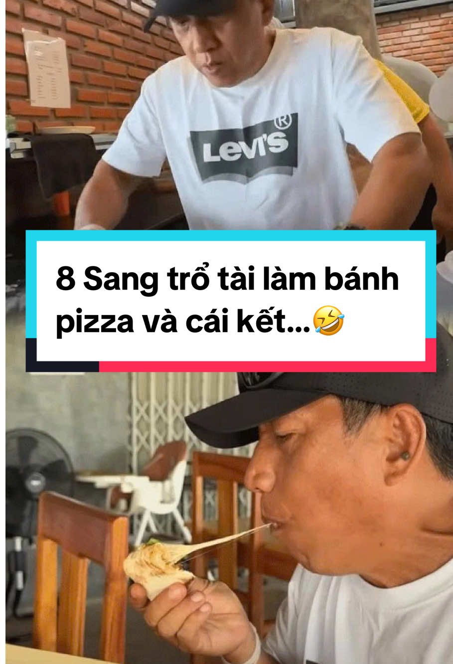 8 Sang trổ tài làm bánh pizza và cái kết#8sang #8sangbds #doitinhnguyen8sangbds #batgioi #hieutrotquot  @8 SANG BDS 