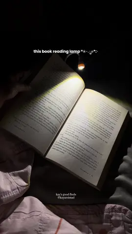 mini LED book night light with clip adjustable 360°, eye protection light & rechargeable 📖💡 #book #nightlight #booklight #readinglight #readinglightforbooks 