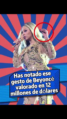 ¿Has notado ese gesto de Beyoncé valorado en 12 millones de dólares?#BlueIvy#Beyoncé #CardiB#Zendaya#fyp