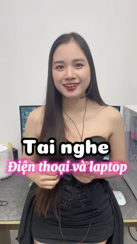 Tai nghe dành cho điện thoại và laptop, có mic sát miệng thu giọng nói tốt #tainghe #pubgmobile #tainghegaming #viral #xh 