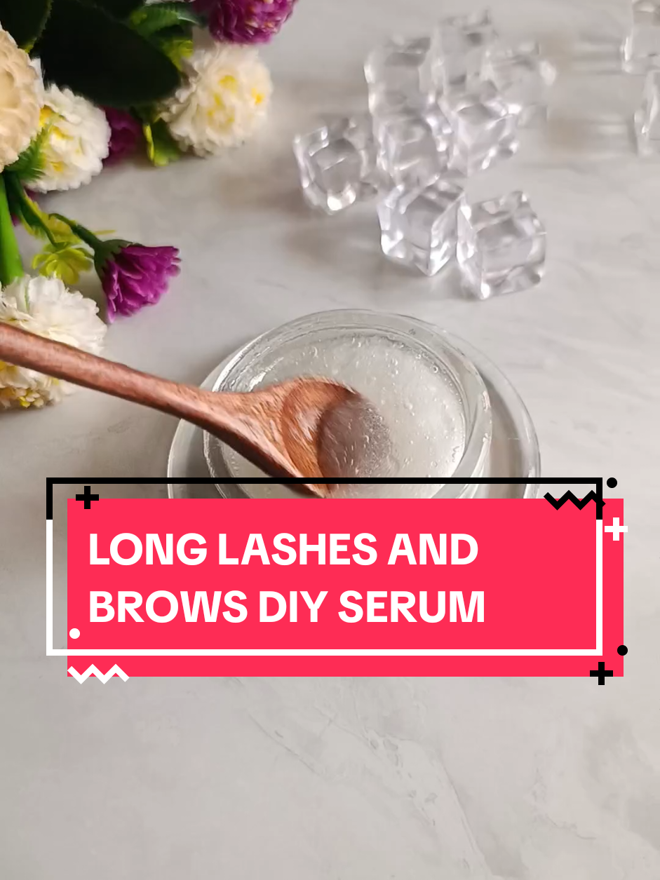 How to grow long lashes and eye brows in 7 days with this diy lash serum. #eyelashes #eyebrows #lashserum #growlashes #naturalremedies 