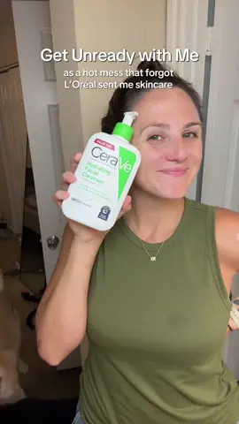 I want to be aesthetic and cute, but I live in stained clothes and constant state of forgetfulness. #skincare #getunreadywithme @loréal paris usa @The Ordinary @CeraVe @Bobbi Brown 