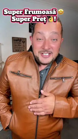 Men's Solid Zip Up Mock Neck Faux Leather Jacket #fauxleatherjacket #leatherjacket #leatherjacketoutfit #menjacket 