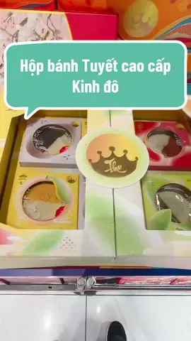 Hộp cao cấp bánh tuyết vừa sang, đẹp, lại ngon, còn gì bằng nữa ạ Đã quá Kinh Đô oii #trungthu #banhtrungthu #banhtrungthukinhdo 