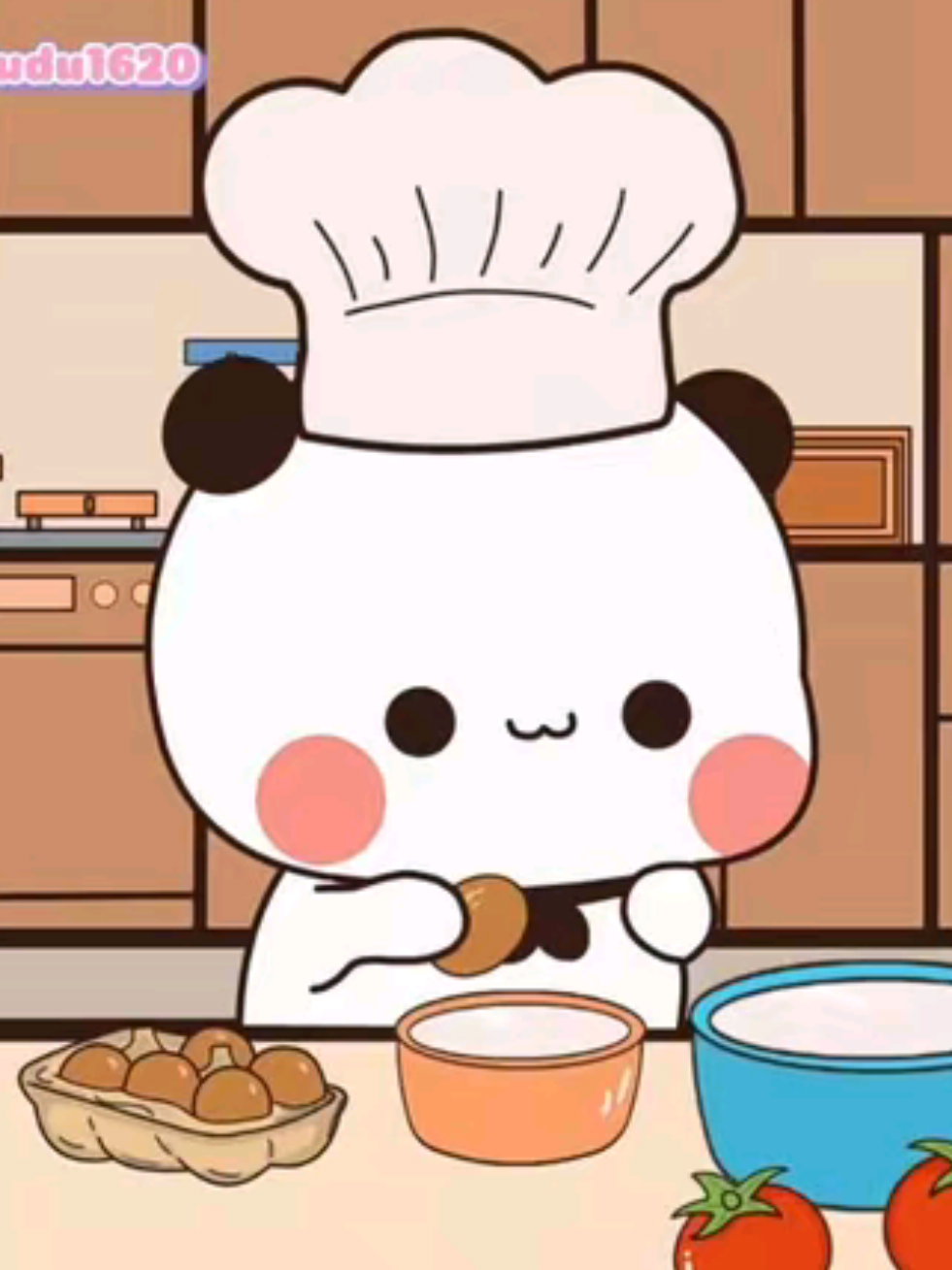 Hôm nay gấu nhỏ vào bếp #bubududu #一二布布 #xh #fyb #bubu 
