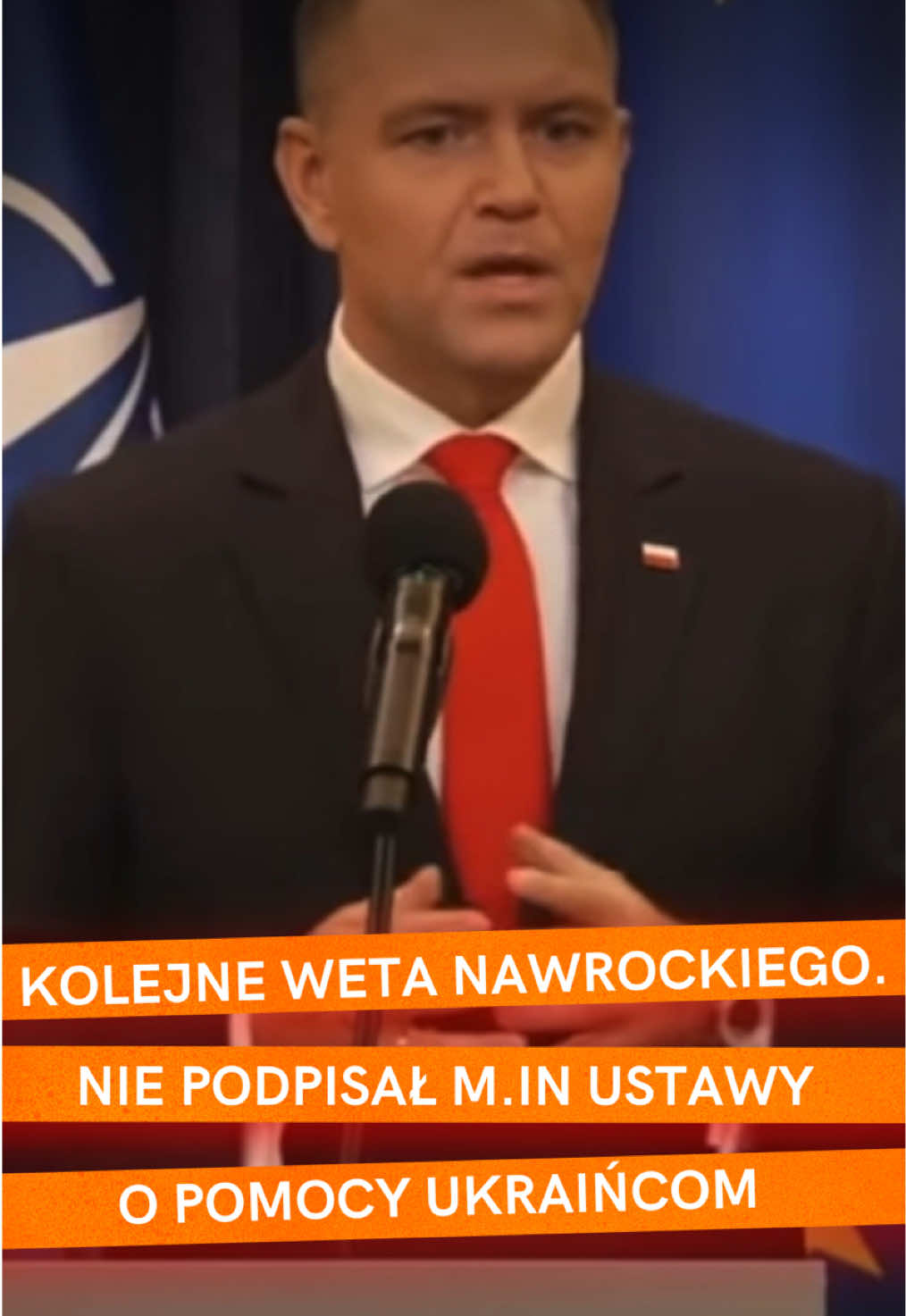 Karol Nawrocki ogłosił dziś, że podpisał 5 ustaw, ale też zawetował trzy z tych, które trafiły na jego biurko. Jedna z nich dotyczy pomocy Ukraińcom. Nawrocki uważa, że powinni dostawać 800 plus tylko wtedy, gdy pracują. #nawrocki #pis #ukraina #pomocukrainie #polityka  