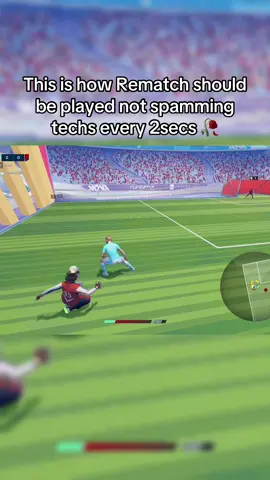 Nah im jk but tbh tech spammers make the game boring 🥀🥀 and they need to hurry and drop cross play on Rematch now asap im boutta crash out 🥀  #rematch #bluelock #futbol #Soccer #football 