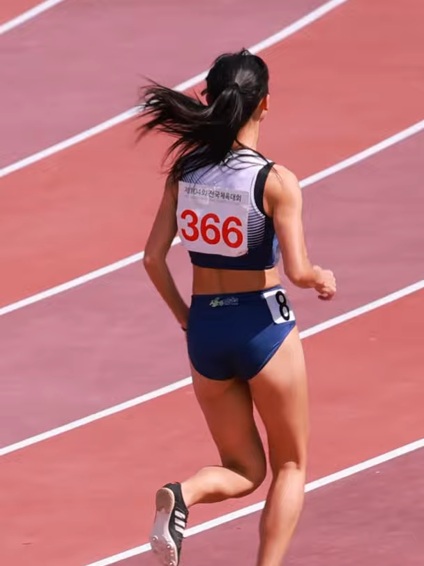 육상계 카리나 골때녀 김민지선수...뛸수 #어....#김민지#육상선수#김민지선수#전국체전육상