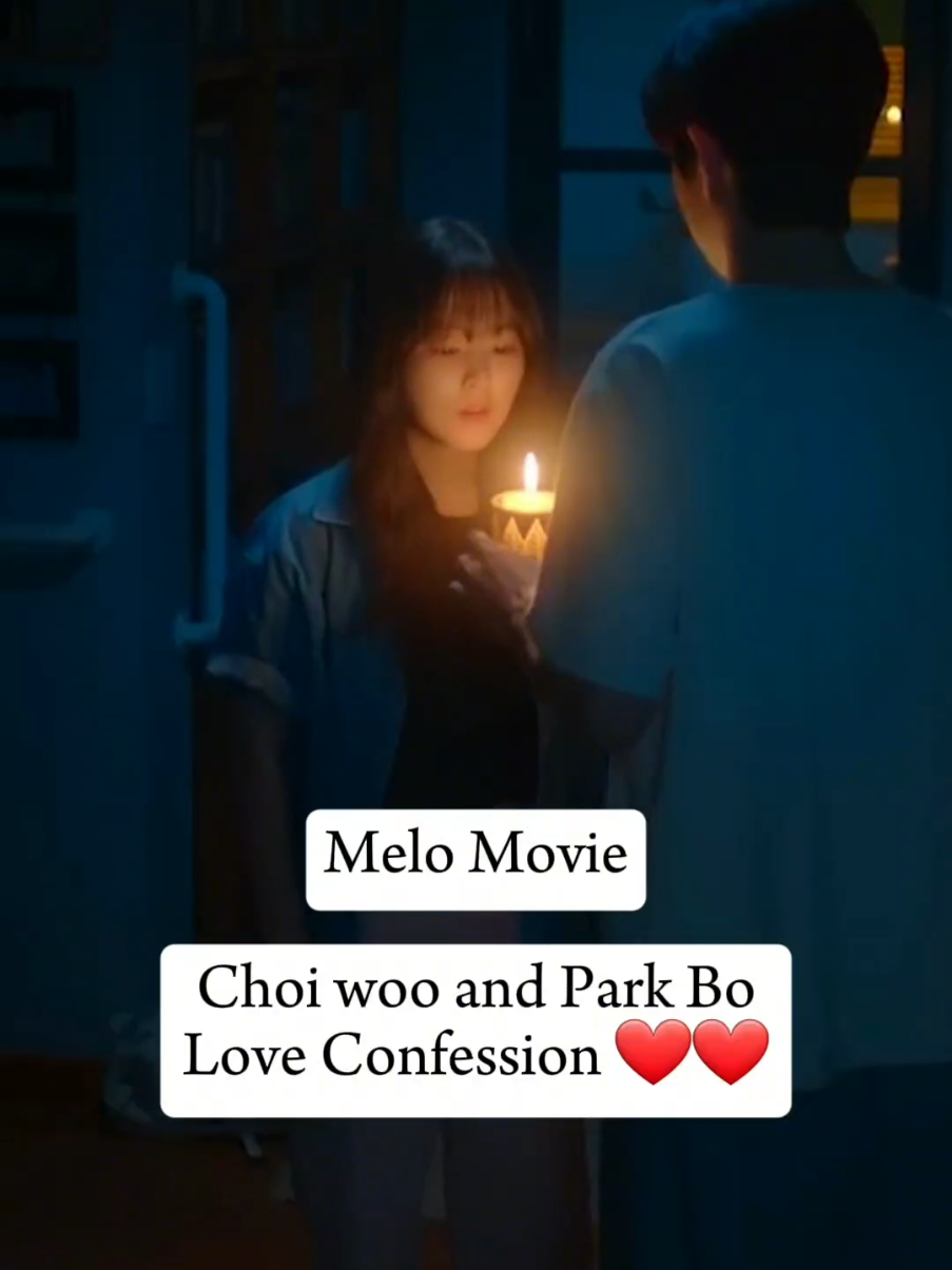 Choi woo-shik and Park Bo-Young's Love Confession ❤️❤️ #melomovie #netflix #kpopfypシ #fyp #foryou #kdrama #kpop 