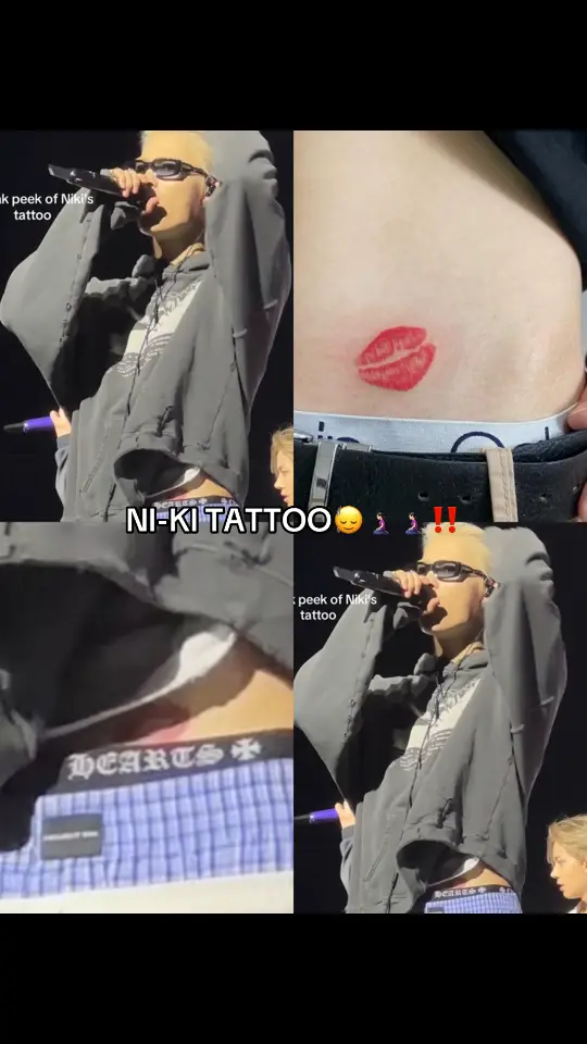 he really grew up and got these hot tattoos🧎🏻‍♀️🙂‍↕️ #nishimurariki #ni_ki #ni_kienhypen #enhypen #engene #enhypenengene #en_worldtour_walktheline #fypp #forupage 