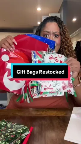 Save urself the stress this holiday season  #qvc #giftbags #kringleexpress #christmas #giftwrapping  Kringle Express 50-piece Gift Bags restocked  