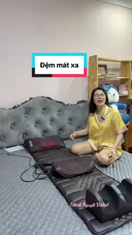 Đệm mat xa  #nguyetviettel #tiktokshop #massage #maymatxa #maymassage 