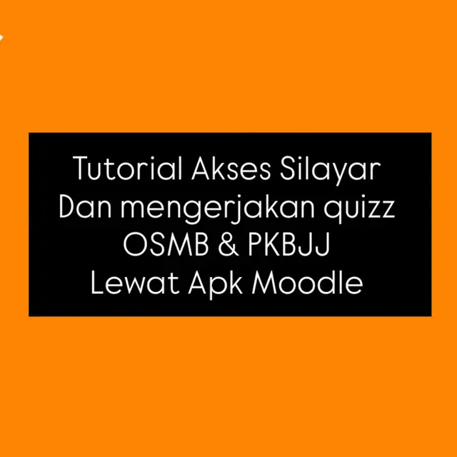 Buat yang tanya tanyaa apk nya dan gimana cara login nya #universitasterbuka #moodle #osmbpkbjj #utmalang2025 #tutorial 