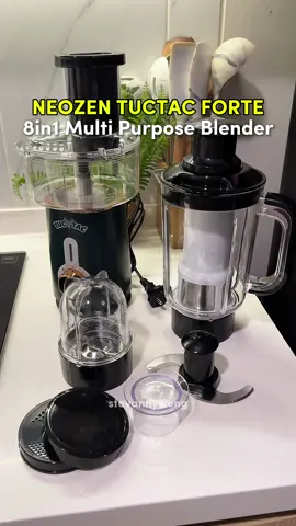 ✨Masak jadi gampang & hemat tempat cuma pakai @NEOZEN INDONESIA Tuctac Forte 8 in 1 Multipurpose Blender! Jar anti pecah & tahan banting, motor turbo sampai 20.000 RPM tapi tetap hemat daya (380 watt). Dengan 5 mata pisau 6 lapis titanium, kamu bisa: cincang, parut, giling, blender, sampai ice crush. Daripada beli banyak alat dapur, cukup 1 ini aja 👉 praktis, kuat, & tahan lama. Apalagi sekarang ada promo spesial: 🎁 Free gift + diskon sampai 60% ✨ ✅Garansi mesin 24 bulan Jadi nggak ada alasan lagi buat nggak punya blender super multifungsi ini! #NeozenBlender #MultipurposeBlender #AlatDapur #BlenderAntiPecah #HealthyCookingTools #BlenderSerbaguna