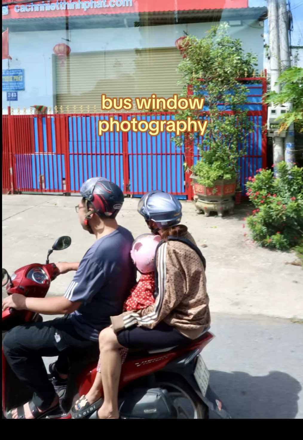 view from the bus from Ho Chi Minh to Mekong Delta 🚍 #vietnam #travelphotography #hochiminh #streetphotography #mekong 