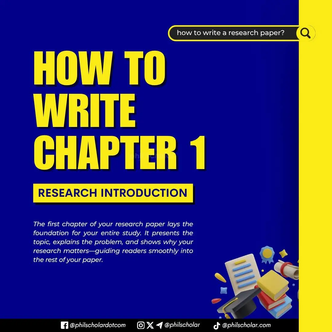 Guide of how to write an effective research for chapter 1 #tiktok #unflopme #fyppppppppppppppppppppppp #researchpaper 