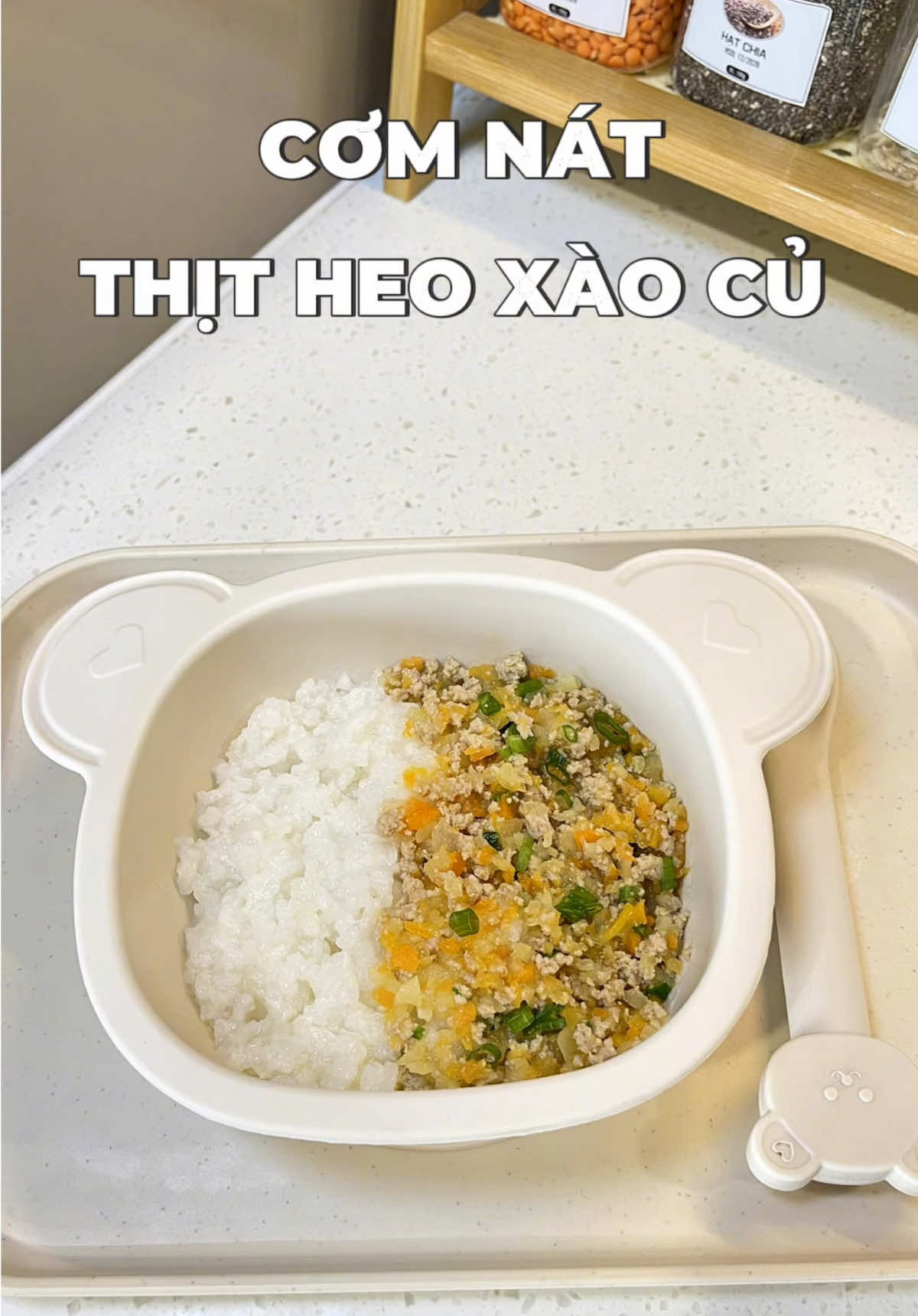 Cơm nát : thịt heo xào khoai tây - cà rốt #andam #naudoandam #andamcomnat #comnat 