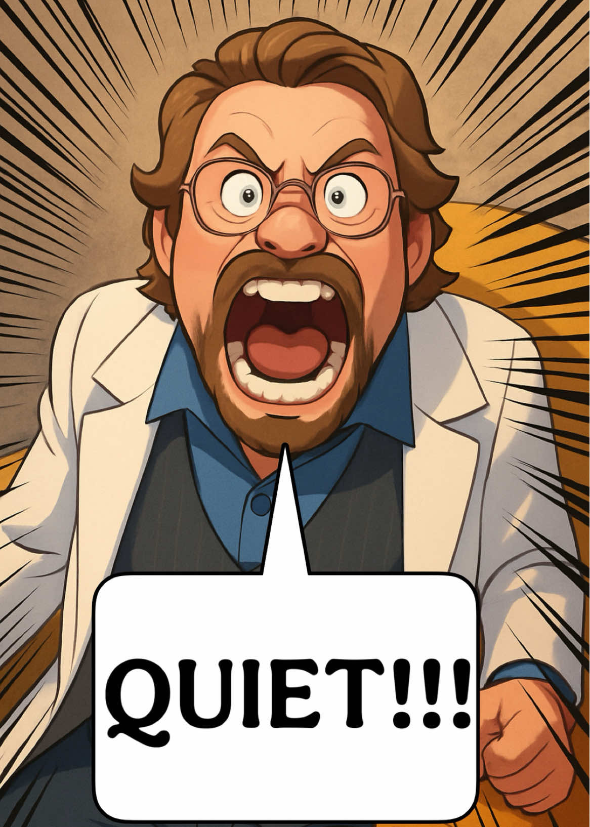 The Inventor expects some quiet! #theinventor #quiet 