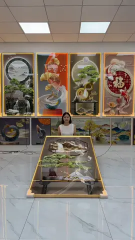 xưởng sản xuất theo yêu cầu ,tranh đính đá pha lê đèn led #tranhphongngu #tranhdinhdaphalehiendai #nhavuon 