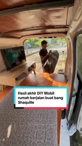 Berapa nih guys nilai dari kalian buat campervan nya Abang Shaquille ⁉️🤩 #azmannis #azmanannis #shaquilleelshirazy #shaquilleannisaoy 