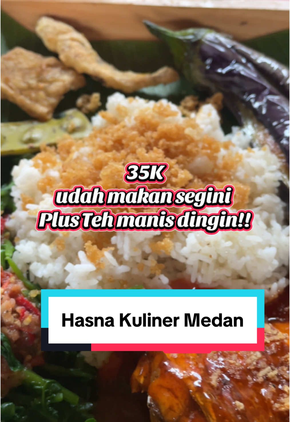 Makan bareng keluarga di Hasna Kuliner Medan Khas Mandailing, murah woi  Jl Sei Asahan no 77 Medan #hasnakuliner#makananmandailing#rekomendasitempatmakanmedan#makanankampung#medan#kulinermedan#fyp