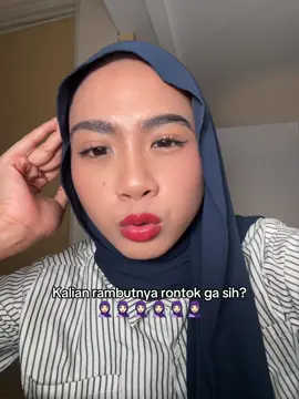 Ada ga sih yang berhijab tapi ga rontok rambutnya? #rambutrontok #capekrambutrontok #tipsnyaplease