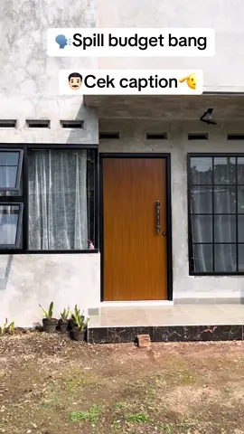 Budget bangun rumah borongan dikerjakan oleh 5 tukang (harga sudah termasuk jasa tukang)  Ukuran 6 x 7,5 m  Lama pengerjaan 35 hari kerja  1. Pekerjaan tanah (Pengukuran, galian, peninggian, urugan, pondasi) Rp.11.458.800,- 2. Bata, plester dan acian  Rp.36.423.300,- 3. Keramik lantai + kamar mandi   Rp. 8.212.400,- 4. Pekerjaan beton, sloof, kolom praktis, cor topian, ring balok  Rp. 19.920.000,- 5. Atap (talang, rangka baja ringan, atap spandek pasir) Rp. 10.470.000,- 6. Kusenan jendela dan daun pintu  Rp. 9.326.000,-  7. Lain-lain Rp. 7.720.000,- Total Rp. 103.530.600,- 