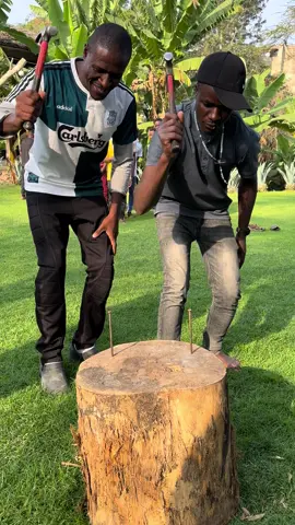 #Sumwood this past weekend. Our team put our craftsmanship to the test with a fun challenge: who can drive a nail into the log the fastest? One by one, we competed-proving that precision and skill aren't just for the workshop, but for some weekend fun too! #typ #arusha #challenge #fun      