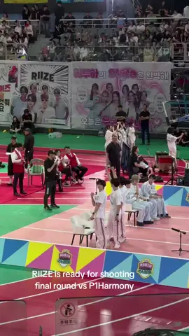 RIIZE won against P1Harmony with an overall score of 18–12 and will receive the gold medal in pistol shooting 🥹🫳 Again anton scored 8, wonbin 6 and shotaro 4, all three of you did so well 🧡 #riize #isac2025 #briize #kpop #foryou  @RIIZE 